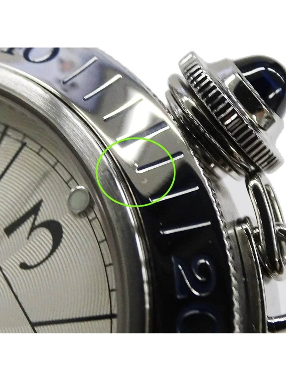 Cartier Watch Pasha Power Reserve GMT Date Automatic Winding at Stainless Steel